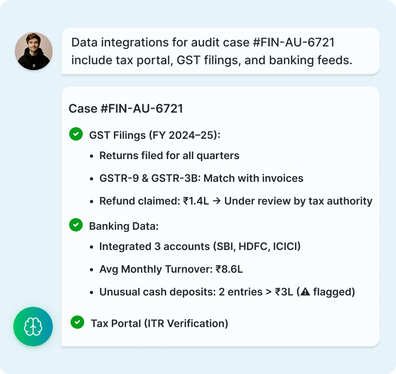 Enrich Audits with Real-Time Data Integrations
