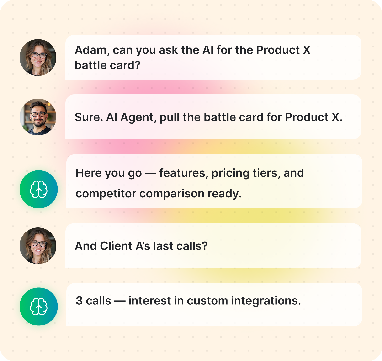 Put Sales Playbooks & Customer Intel at Their Fingertips