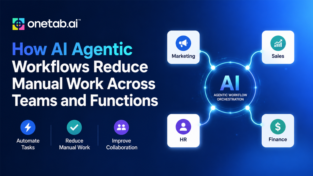 AI Agentic Workflows: Reduce Manual Work Across Teams